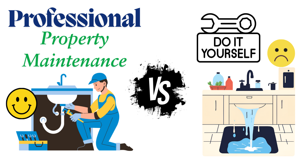 Professional Property Maintenance vs. DIY